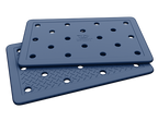 Waterproof Dog Kennel Mat, 28 x 18 Inch Shock-Absorbing Pad in Seven Colors for Crates and Sporting Travel source image 1