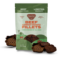 Beef and Sweet Potato Dog Treat Fillets, Soft 8 oz Chewy Rewards for Training and Everyday Snacking source image 1