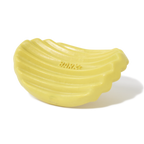 Nylon Dog Chew Toy Shaped Like a Potato Chip, Cheese-Scented Texture in Small and Medium/Large Sizes source image 1