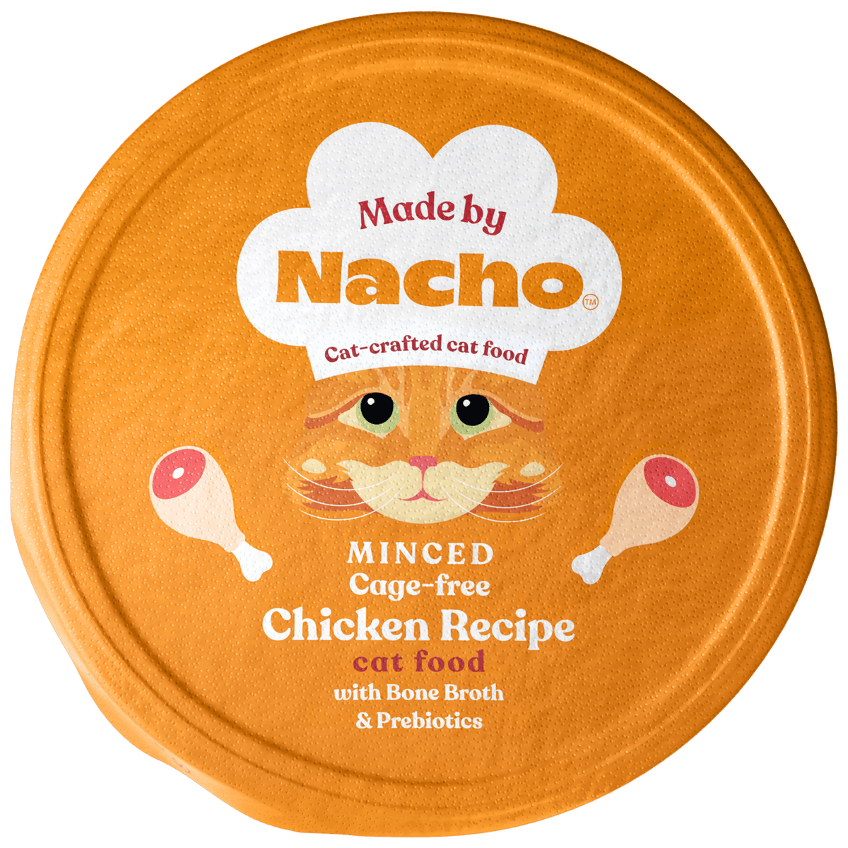 Minced Chicken Wet Cat Food in Bone Broth Gravy for Hydration and Complete Balanced Daily Nutrition product image 1