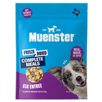Freeze-Dried Elk Dog Food and Treat Bites in 5 oz and 16 oz Bags, Complete Recipe for All Life Stages source image 1