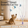 Automatic Butterfly Cat Toy, Rechargeable 360-Degree Chaser for Indoor Exercise with Suction-Cup Mount source image 1
