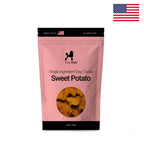 Single-Ingredient Sweet Potato Dog Treats, USA-Made Low-Fat Chews in One, Two or Three Bag Packs source image 1