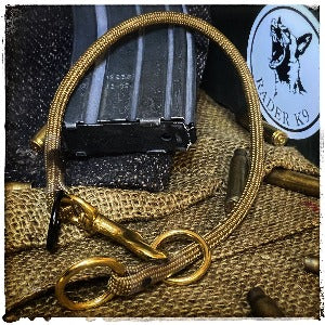Lightweight Slip and Non-Slip Dog Training Collar with Solid Brass Hardware and Dual-Ring Control source image 1