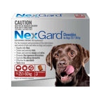 Oral Flea and Tick Medication for Dogs, Monthly Beef-Flavored Chewables for 60.1-121 lb Large Breeds in 3- or 6-Dose Packs source image 1