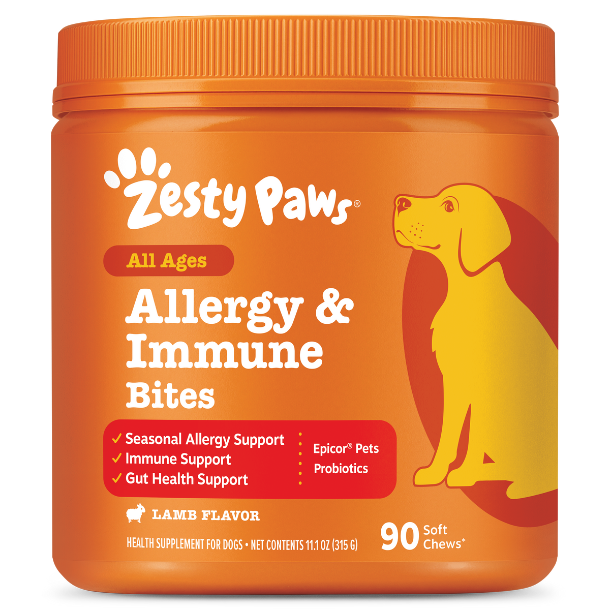 Dog Allergy and Immune Support Chews source image 1