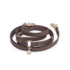 Hands-Free Dog Leash in Espresso Brown, Four Convertible Carry Modes in Standard and Wide Widths source image 1