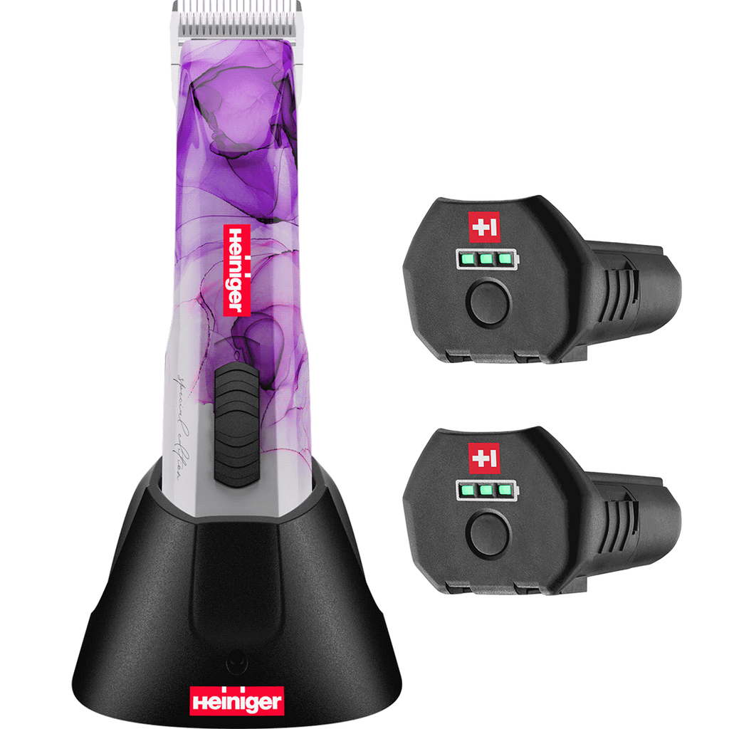 Cordless Pet Grooming Clipper, Two-Speed Brushless Motor, Two Batteries, Number 10 Blade and US Plug source image 1