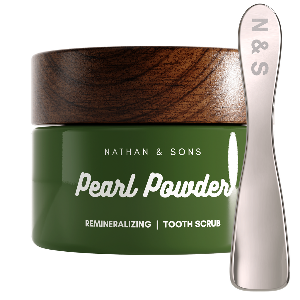 Pearl Powder Tooth Scrub for Daily Oral Care, Mineral-Rich Cleaning Powder for a Smooth, Fresh Finish product image 1