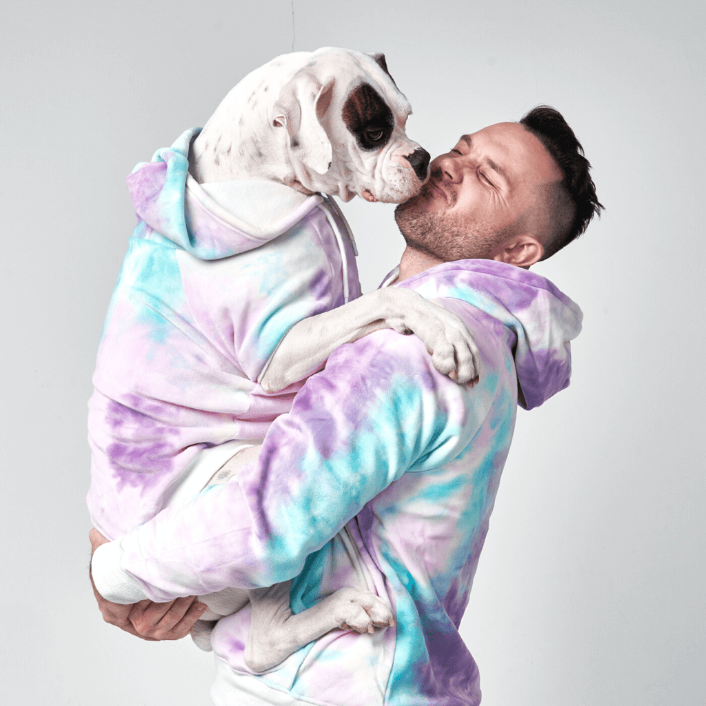 Velvet Fleece Hoodie for Adults with Four-Way Stretch and Cozy Lining for a Coordinated Pet-Matching Look product image 1