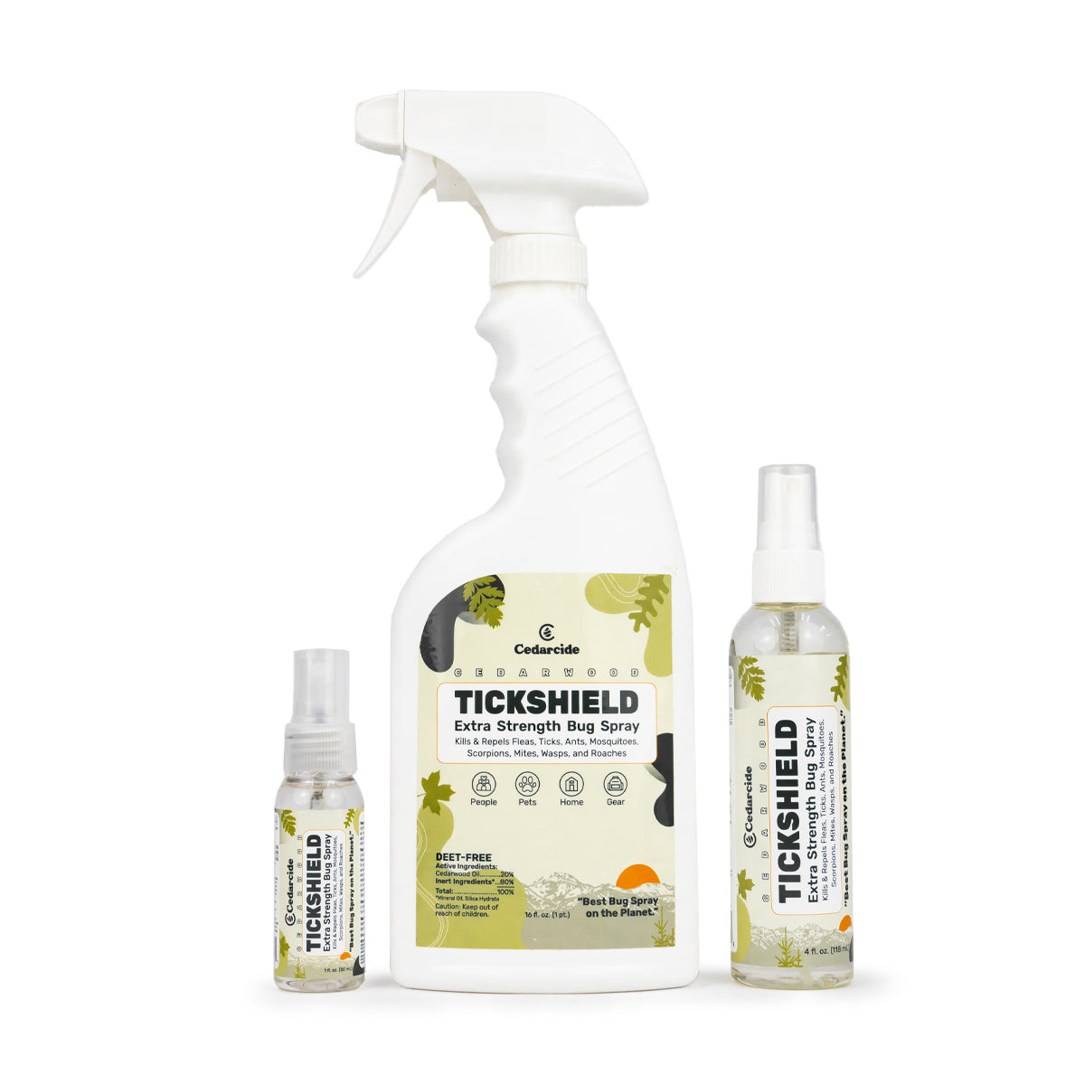 Tick and Flea Protection Kit in Cedarwood or Lemongrass, Three Kit Sizes for Dogs over 20 lb and Gear source image 1