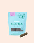 Dental Chew Bars for Dogs with Coconut and Mint, Bristle Shape in Three Sizes for Fresh-Breath Treat Time source image 1