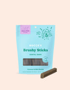 Dental Chew Bars for Dogs with Coconut and Mint, Bristle Shape in Three Sizes for Fresh-Breath Treat Time source image 1