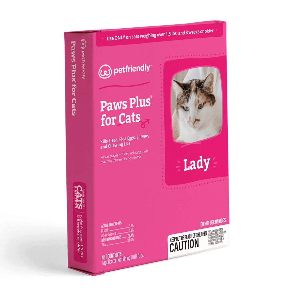 Flea and Tick Prevention for Cats, Routine Parasite Care in Single, 3-Pack and 6-Pack Quantities product image 1