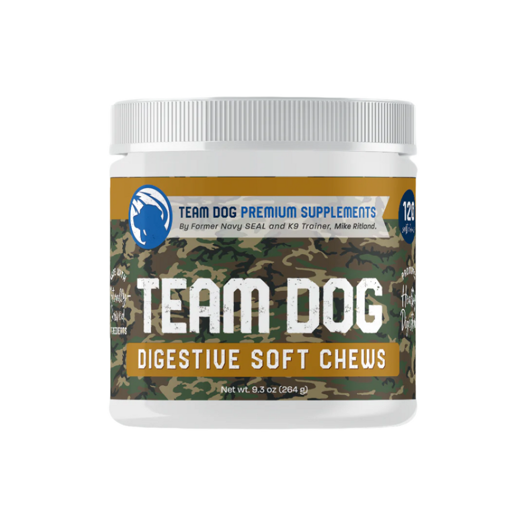Dog Digestive and Probiotic Soft Chews, 120 Count with Enzyme Blend and Two Billion CFUs per Chew source image 1