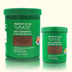 Floating Fish Food Pellets for 1- to 4-Inch Community Fish, High-Protein Formula in Three Sizes source image 1
