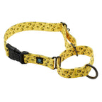 Reflective Martingale Dog Collar, Locking Nylon Clasp Design in Four Prints and Four Adjustable Sizes source image 1
