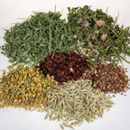 Organic Rabbit Botanical Treats for Hay Topping and Daily Enrichment in Five Single-Ingredient Varieties source image 1