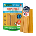 Himalayan Yak Cheese Dog Chews, Three-Ingredient Long-Lasting Milk Sticks in 3-Pack, 5-Pack or 3 lb Sizes source image 1