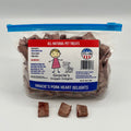 Freeze-Dried Pork Heart Dog Treats, Single-Ingredient Bites in 4 oz and 1 lb Bags for Daily Rewards source image 1