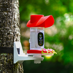 Smart Solar Hummingbird Feeder Camera, 2K Video Monitoring, Leak-Resistant Seal and Instant Visit Alerts source image 1
