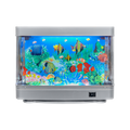 Rotating Tropical Fish Table Lamp for Soft Ambient Light, Quiet Motion in a 10-Inch Y2K-Inspired Design source image 1
