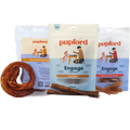Natural Dog Chew Starter Pack, Beef Tendon and Bully Stick Variety Bundle for Supervised Chewing source image 1