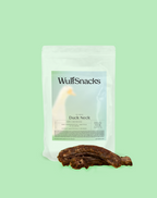 Dehydrated Duck Neck Dog Chews, Single-Ingredient Crunchy Treats in Medium 3-Piece or Large 5-Piece Bags source image 1