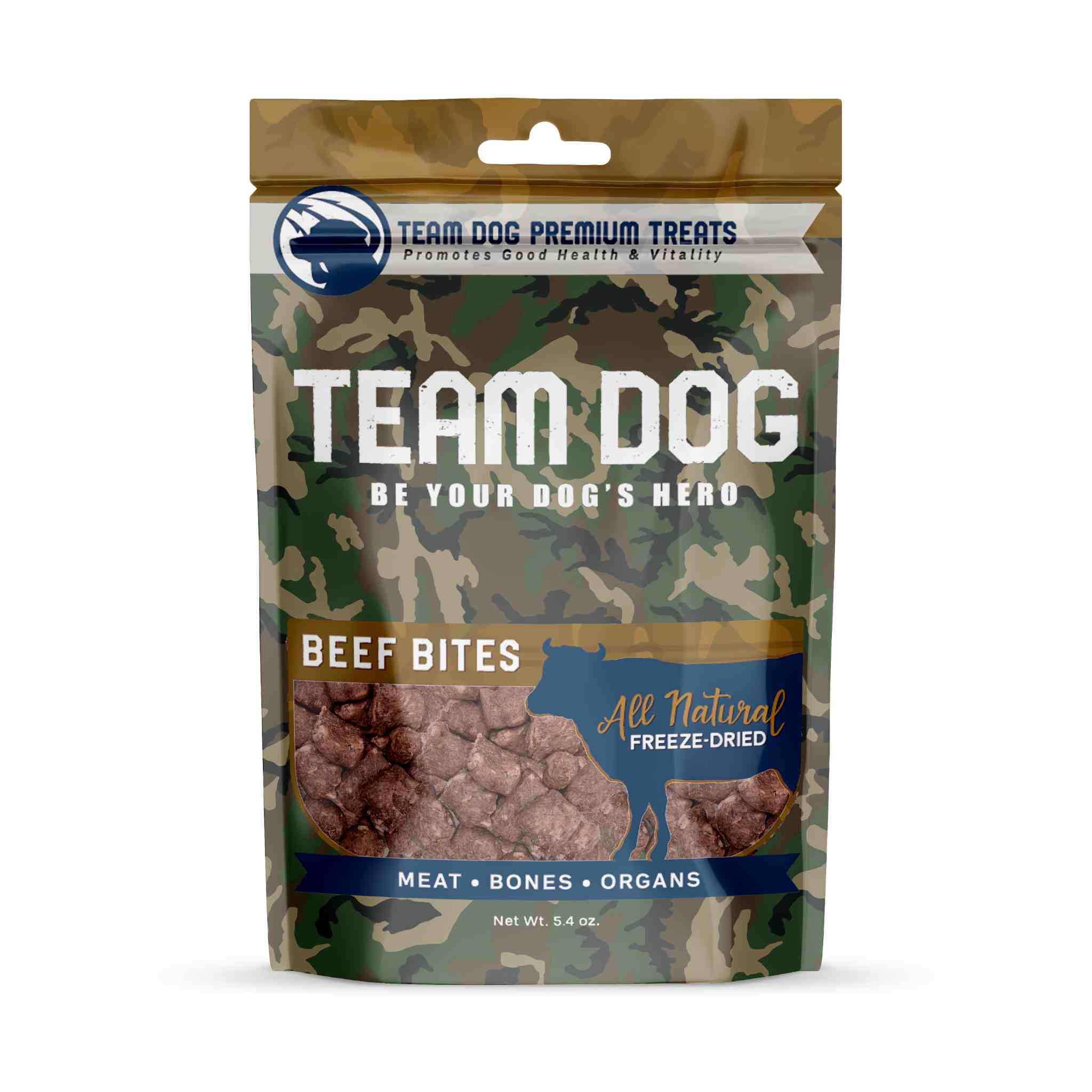 Freeze-Dried Beef Dog Treats for Training with USA-Sourced Meat and a Crunchy Bite-Sized Texture product image 1