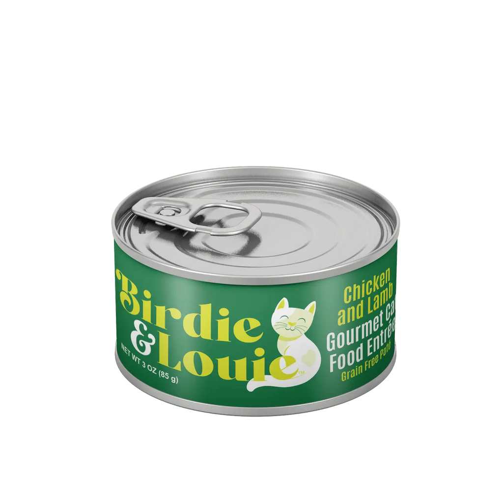 Chicken and Lamb Wet Cat Food in Smooth Pate Cans for Complete and Balanced Grain Free Daily Nutrition product image 1