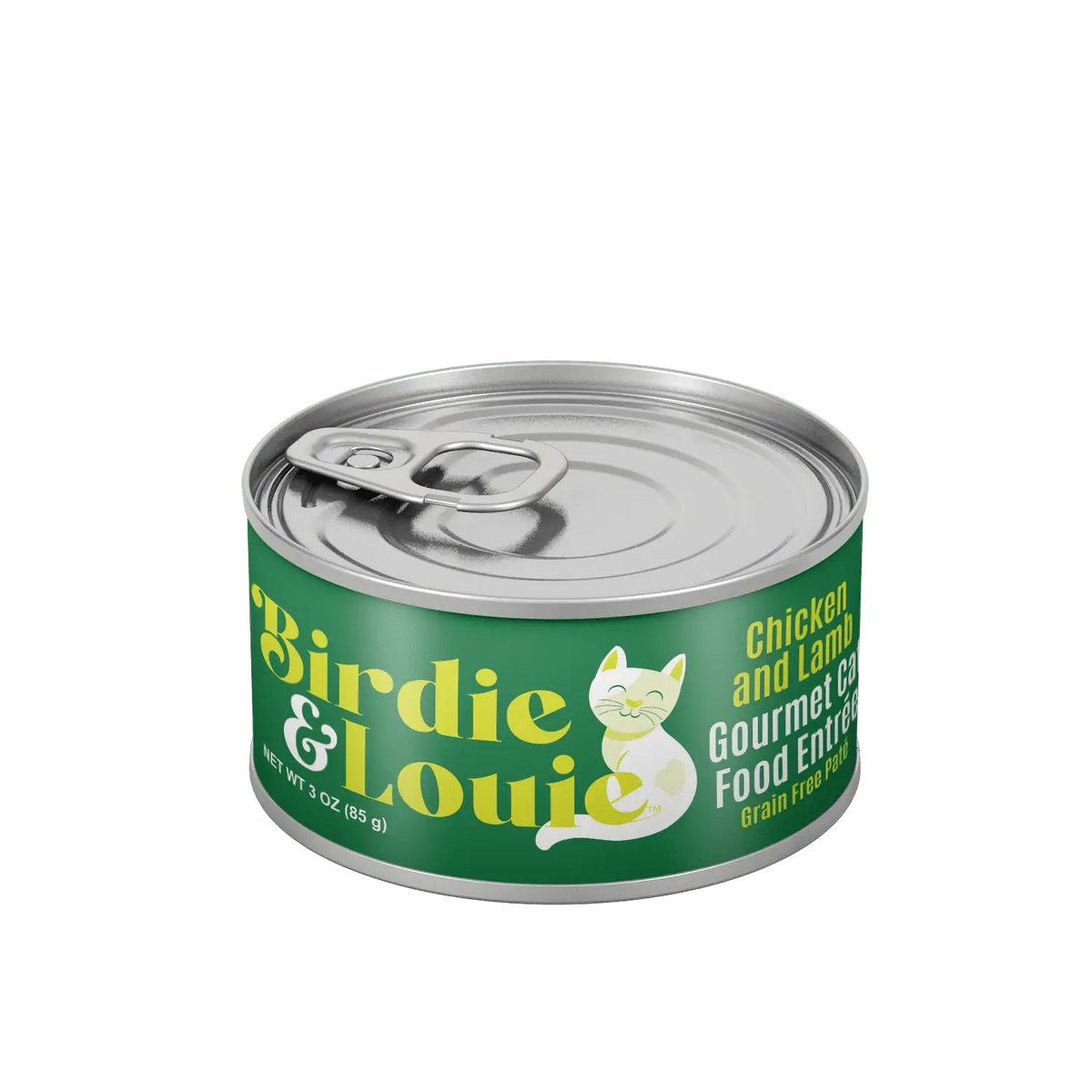 Chicken and Lamb Wet Cat Food in Smooth Pate Cans for Complete and Balanced Grain Free Daily Nutrition product image 1