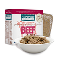 Gently Cooked Beef Dog Food, Complete 1 lb Frozen Recipe with Vegetables for Dogs of All Life Stages source image 1