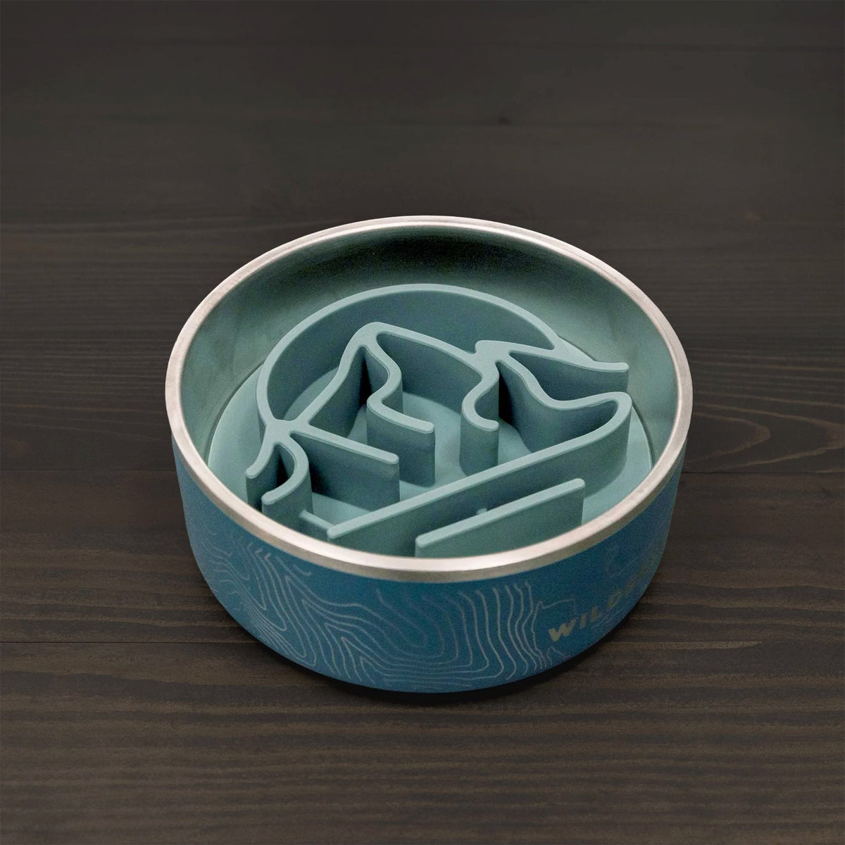 Silicone Slow Feeder Insert for Dog Bowls, Suction-Base Mealtime Puzzle in Two Practical Sizes source image 1