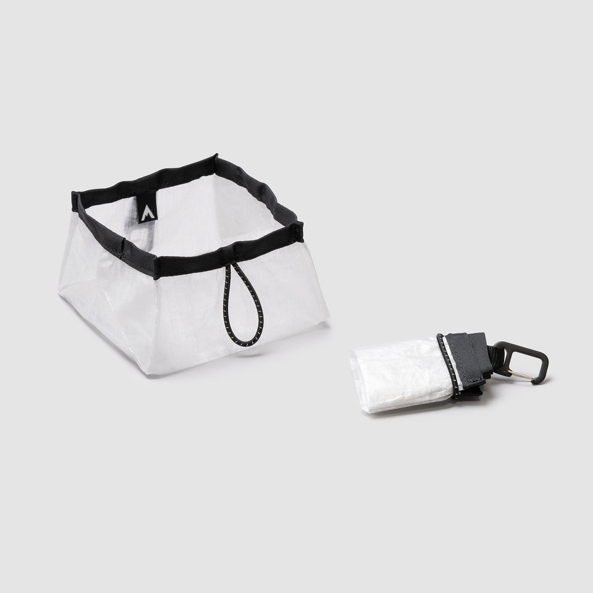 Ultralight Collapsible Dog Travel Bowl Made from Seamless Dyneema for Hiking and Everyday Outings source image 1