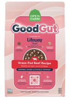 Grass-Fed Beef Dog Kibble with Freeze-Dried Raw Cubes and Probiotics, Complete Recipe for All Life Stages source image 1