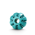 Natural Rubber Treat-Dispensing Dog Toy, Flexible Dental Chew Ball for Fetch in 6 cm and 7 cm Sizes source image 1