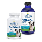 Omega Three Pet Supplement from Wild Caught Fish for Dogs and Cats in Soft Gel and Liquid Formats product image 1