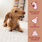Maplewood Smoked Bully Stick Dog Chews Slow-Smoked for 72 Hours for Long-Lasting Flavorful Chewing product image 1