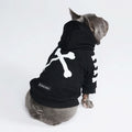 Black Reflective Dog Hoodie with Fleece Lining and Leash Opening for Comfortable Cold-Weather Walks product image 1
