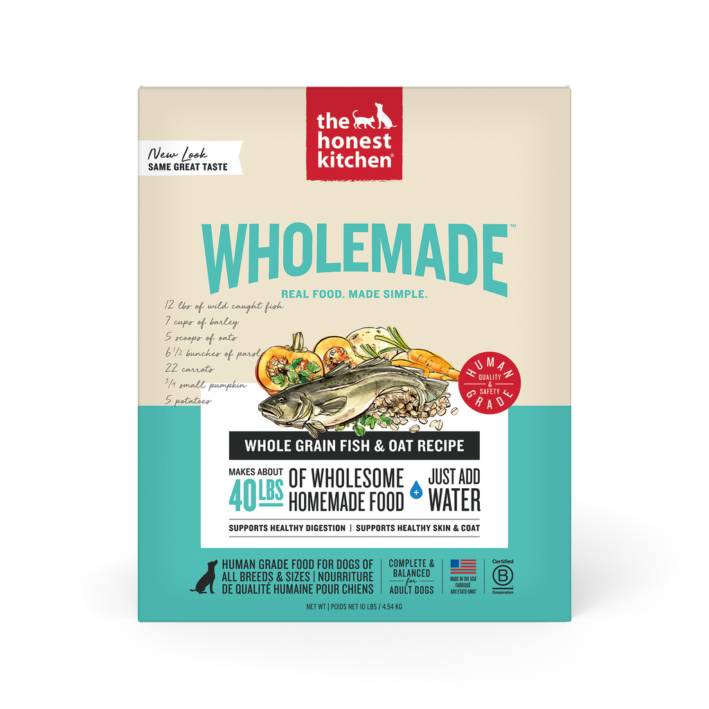 Dehydrated Fish and Oat Dog Food Made with Whole Food Ingredients for Complete Meals Toppers and Enrichment product image 1
