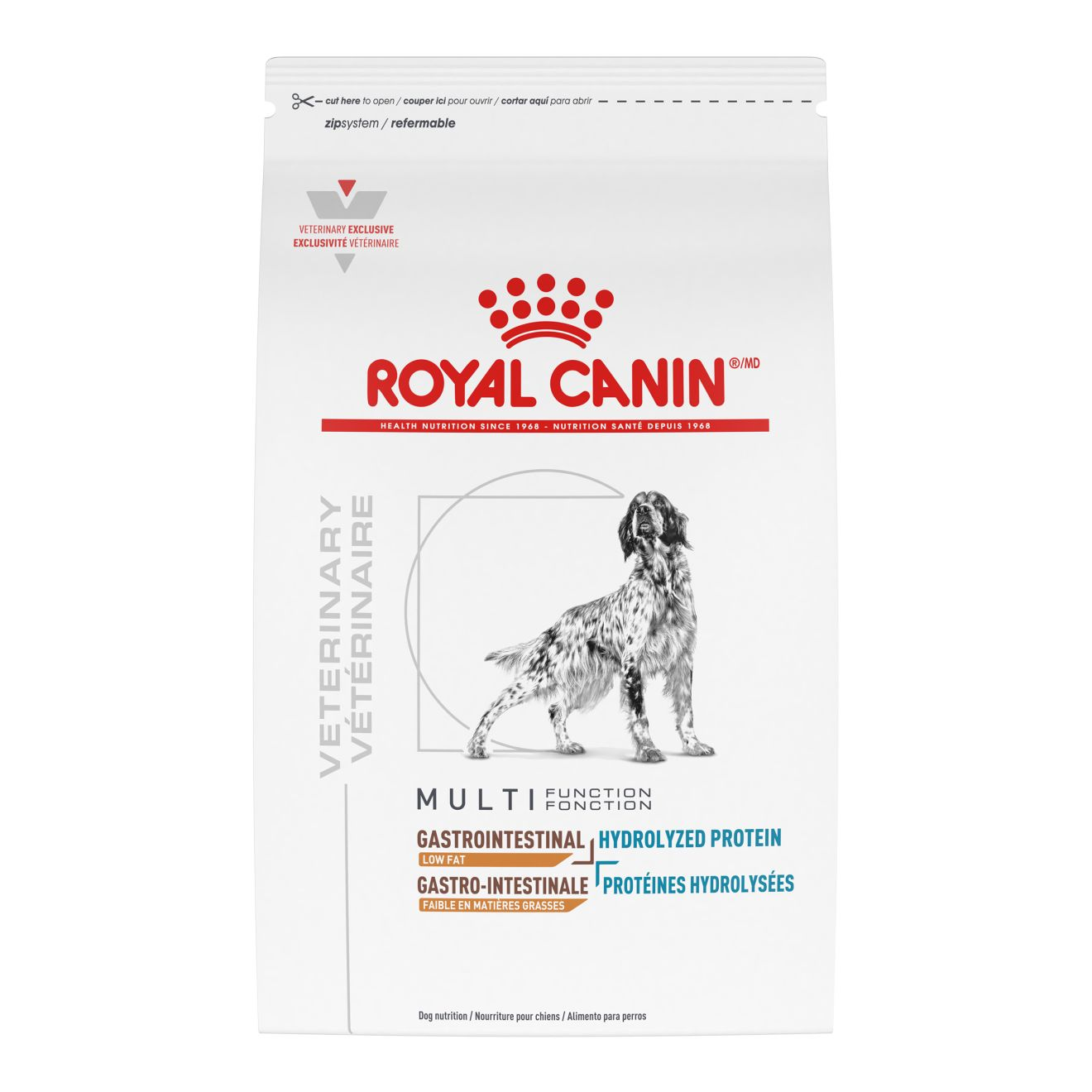 Veterinary Low Fat Dog Food, Hydrolyzed Protein Dry Formula in Four Bag Sizes for Digestive Diet Plans source image 1