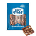 Braided Bully Stick Dog Chews Made from 100% Beef, Six-Inch Treats in Four Multi-Pack Quantities source image 1