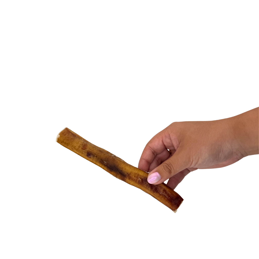 Grass Fed Bully Stick Dog Chews Made from USA Beef, Available in Five, Ten and Forty Count Packs source image 1