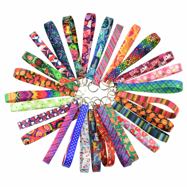 Recycled Webbing Keychain Wristlet product image 1