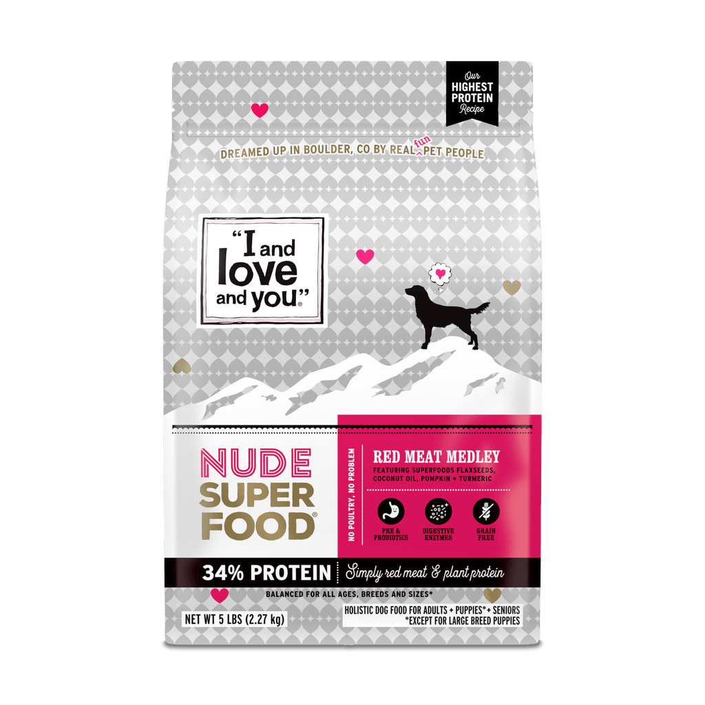 Grain-Free Beef and Bison Dry Dog Food 5 LB BAG