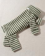 Striped Knit Dog Onesie 3XS