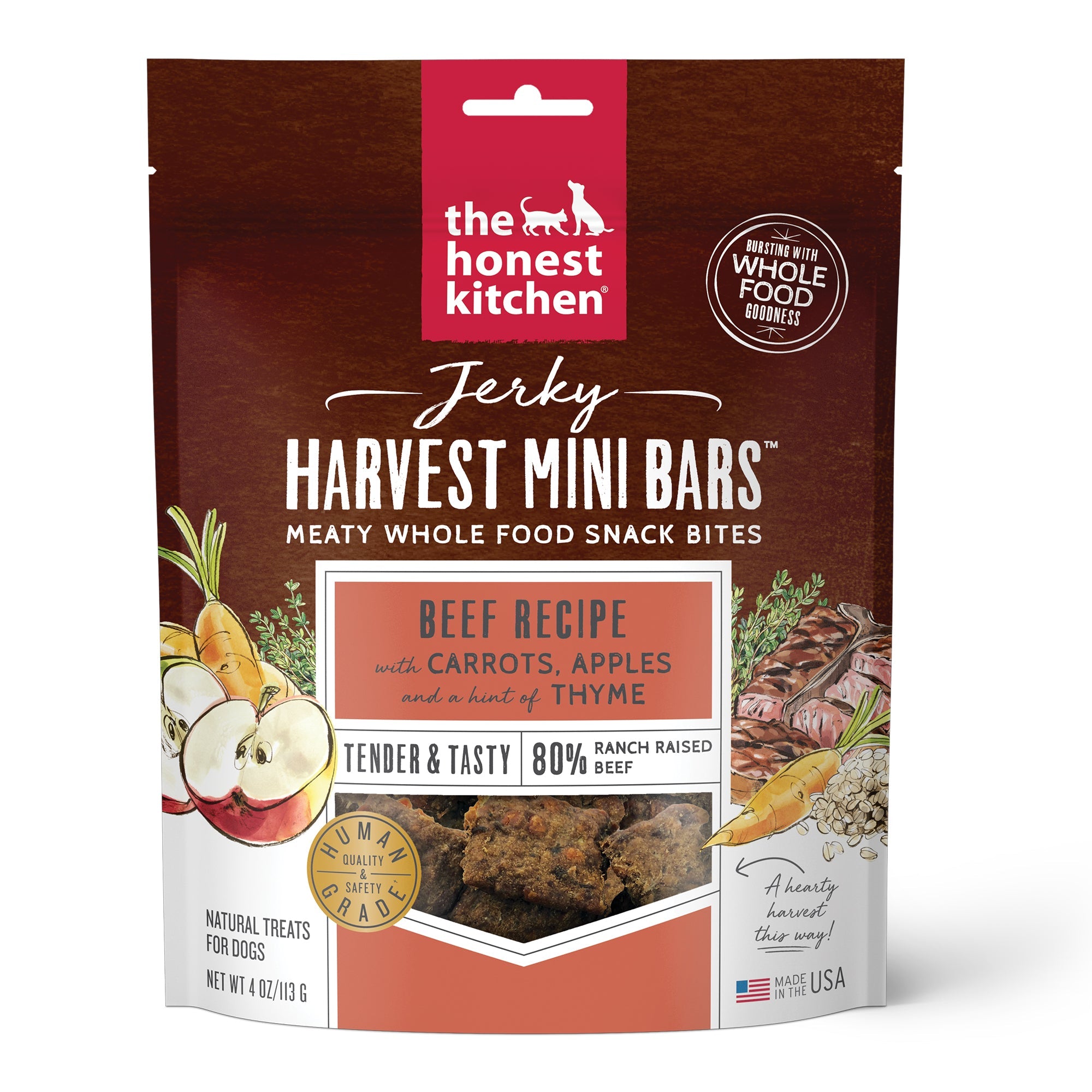 Beef Jerky Dog Treat Bars product image 1