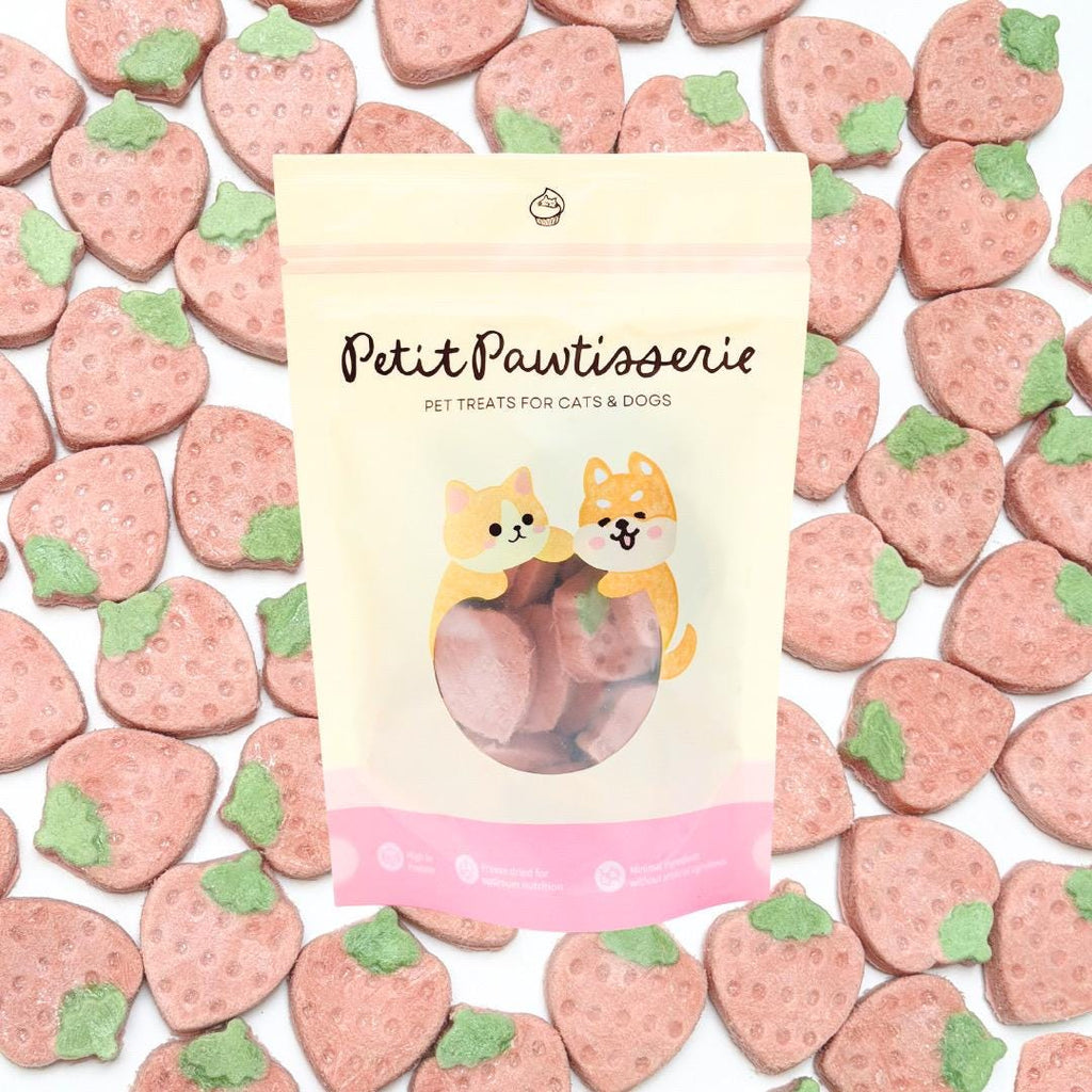 Freeze-Dried Strawberry Yogurt Pet Treats Default Title