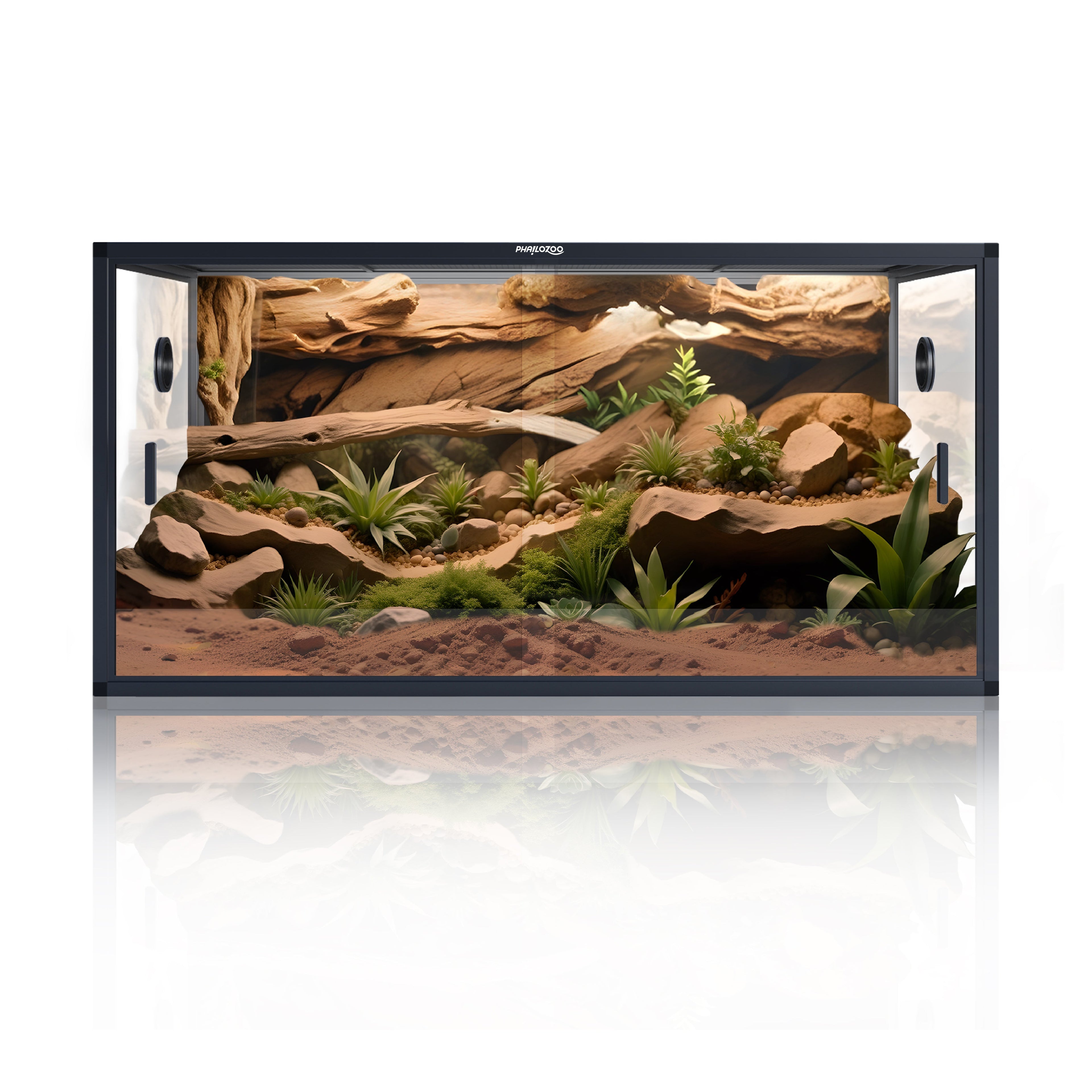 120 Gallon Reptile Enclosure Ultimate Black