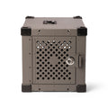 Mini Stationary Aluminum Dog Crate 24" / Gray
